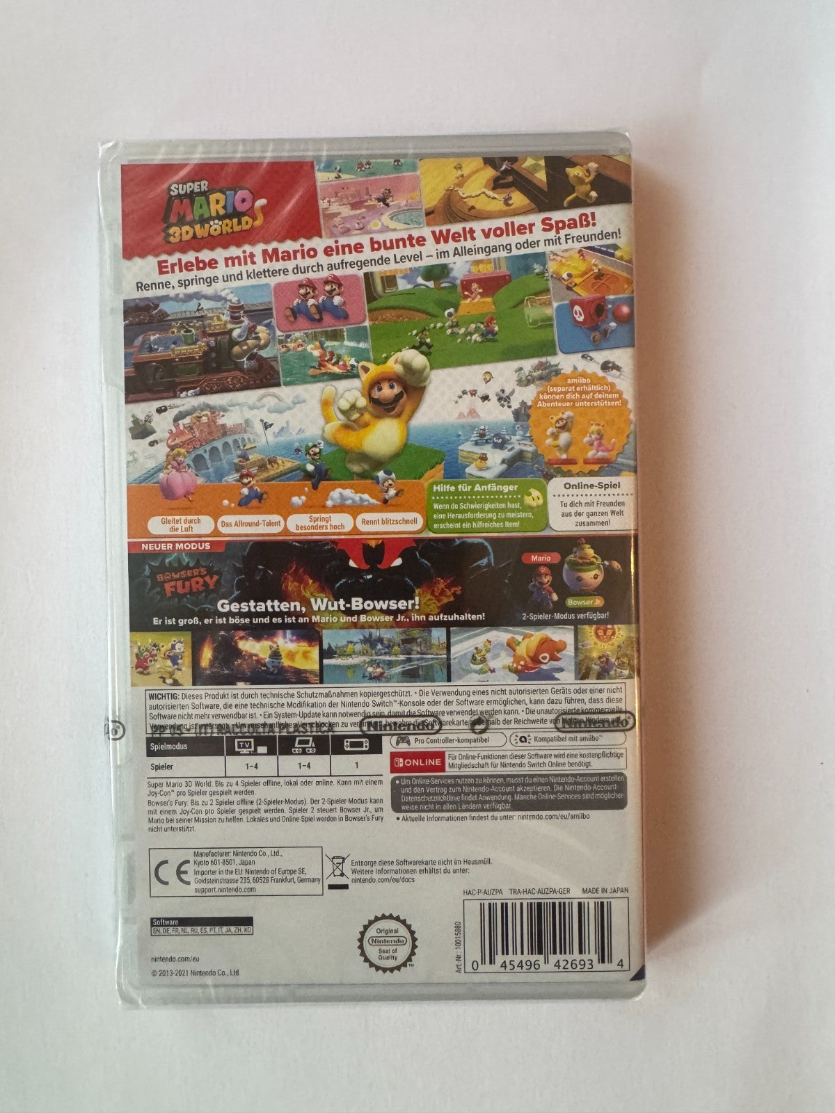 Super Mario 3D World + Bowser's Fury (Nintendo Switch) – NEU & OVP
